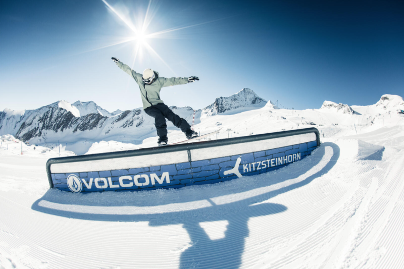 Boarden am Kitzsteinhorn