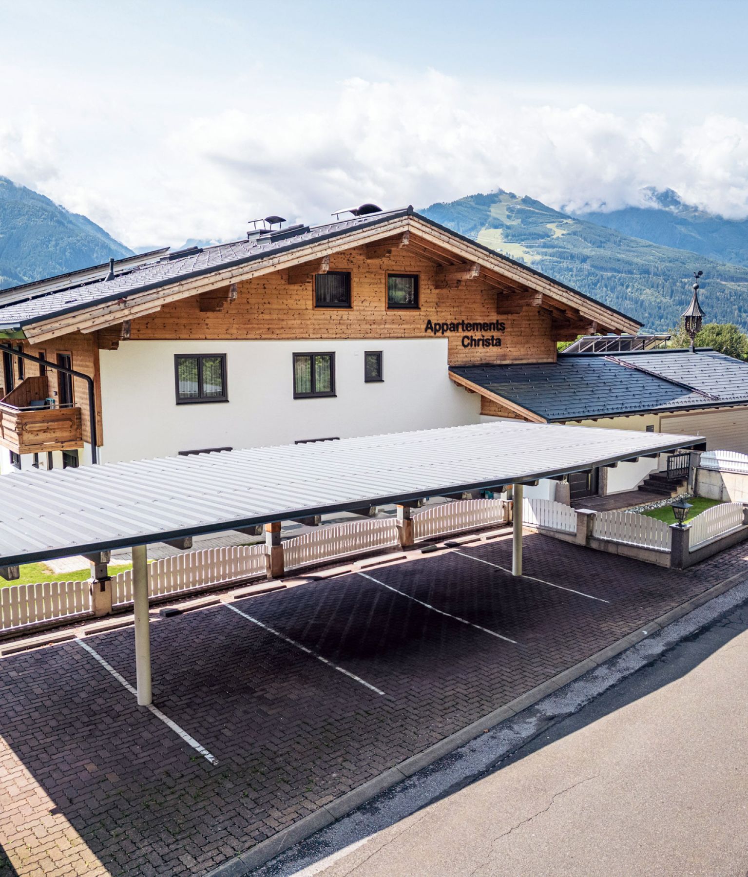 Parkplatz Ferienwohnung Christa in Zell am See