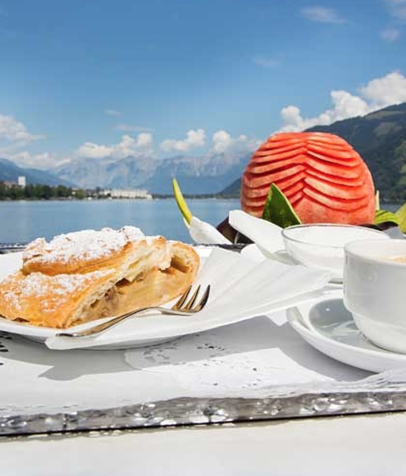 Dessert am Zeller See